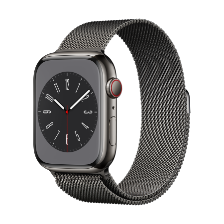 Viedpalīgs Apple Watch Series 8 GPS+LTE 45mm Stainless Steel