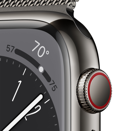 Viedpalīgs Apple Watch Series 8 GPS+LTE 41mm Stainless Steel