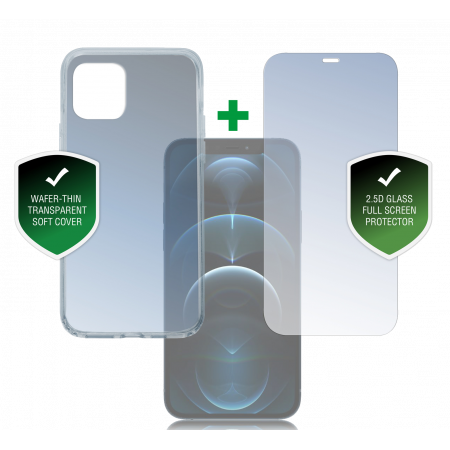Accessory Aksesuāru komplekts iPhone 12/12 Pro 360 Protection Set 4Smarts