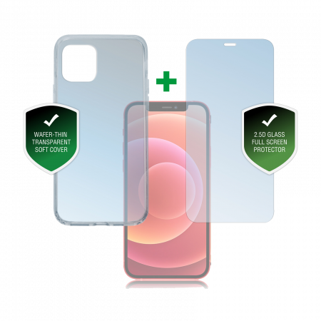 Accessory Aksesuāru komplekts iPhone 12 mini 360 Protection Set 4Smarts