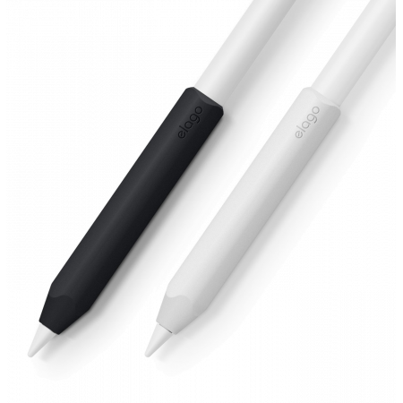 Aksesuārs Apple Pen Grip Holder Elago White/black - 2pack
