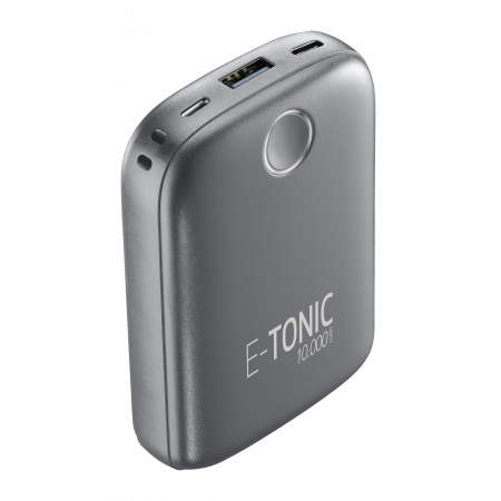 Aksesuārs Extra uzlādes baterija E-Tonic 10000 black Cellularline