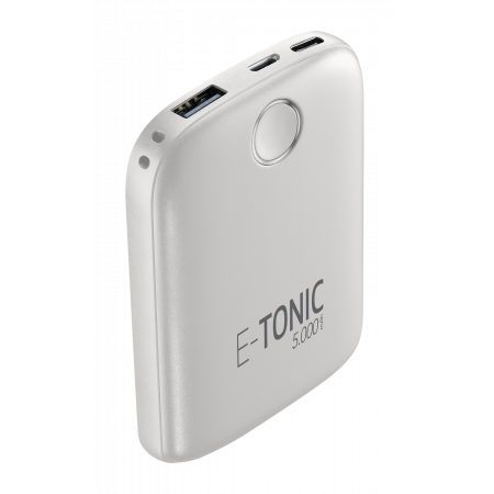 Aksesuārs Extra uzlādes baterija E-Tonic 5000 white Cellularline