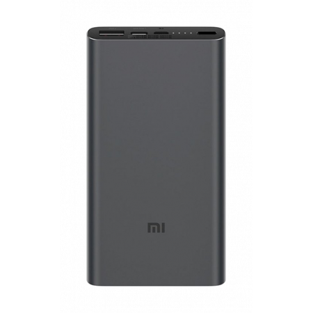 Aksesuārs Extra uzlādes baterija Xiaomi Mi 18W Fast Charge Power Bank 10000 mAh  Black