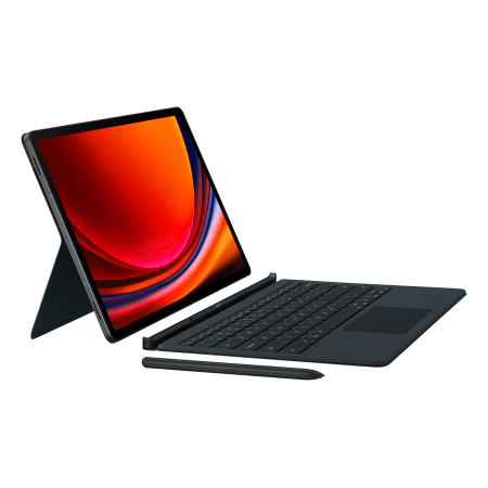 Aksesuārs Klaviatūra Samsung Galaxy Tab S9+ / S9 FE+ EF-DX815UBEGWW Book Cover Keyboard Black
