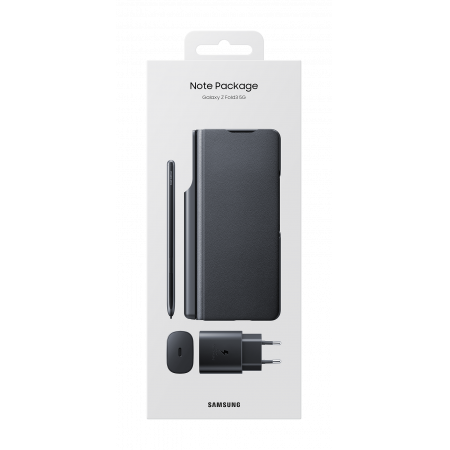 Аксессуар Komplekts Samsung Note Pack EF-FF92KKBEGEE Flip Cover with Pen & 25W TA
