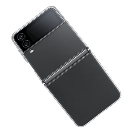 Aksesuārs Samsung Galaxy Flip4 EF-QF721CTEGWW Clear Slim Cover Transparent