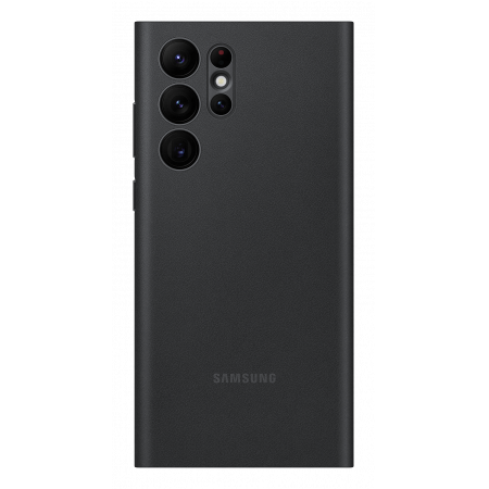 Аксессуар Samsung Galaxy S22 Ultra EF-NS908PBEGEE Smart LED View Cover Black
