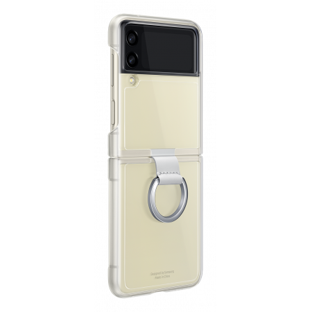 Aksesuārs Samsung Galaxy Flip3 F111 (2021) EF-QF711CTEGWW Clear Cover with Ring