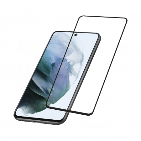 Accessory Second Glass Samsung Galaxy S21 FE Anti Shock black Cellularline