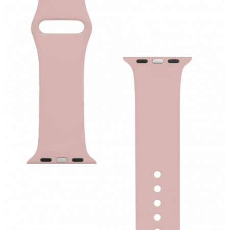 Аксессуар Siksniņa Apple Watch 1/2/3/4/5/6/7/SE 38/40/41mm Tactical 484 Silicone Band pink