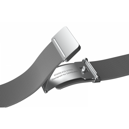 Aksesuārs Siksniņa Samsung Galaxy Watch4 GP-TYR860SAASW Milanese Band 40mm Silver