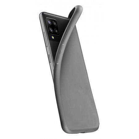 Aksesuārs Vāciņš Samsung Galaxy A12 Chroma case black Cellularline