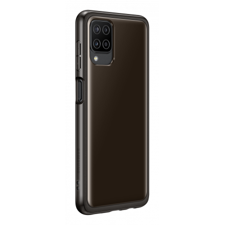 Accessory Vāciņš Samsung Galaxy A12 EF-QA125TBEGEU  Soft Clear Cover black