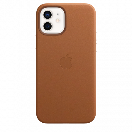 Accessory Vāciņš iPhone 12/12 Pro Leather Case with MagSafe