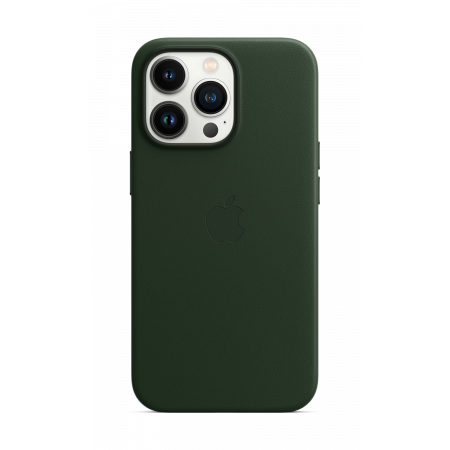 Aksesuārs Vāciņš iPhone 13 Pro Leather Case with MagSafe