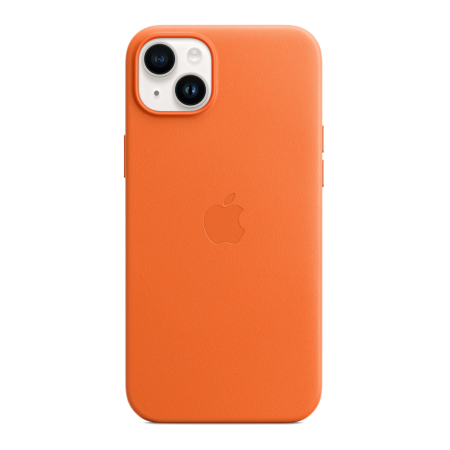 Accessory Vāciņš iPhone 14 Plus Leather Case with MagSafe