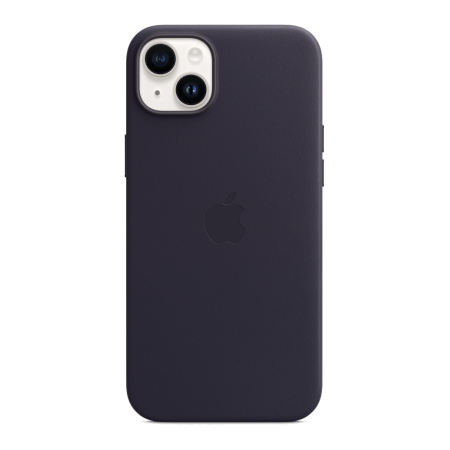 Aksesuārs Vāciņš iPhone 14 Plus Leather Case with MagSafe