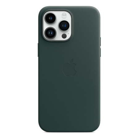 Aksesuārs Vāciņš iPhone 14 Pro Max Leather Case with MagSafe