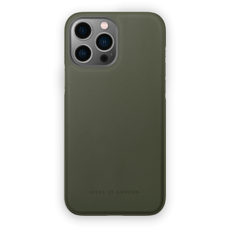Aksesuārs Vāciņš iPhone 14 Pro Max iDeal Atelier Case Intense Khaki