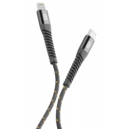 Аксессуар iPhone Lightning to USB-C Tetra Force 120cm Cellularline