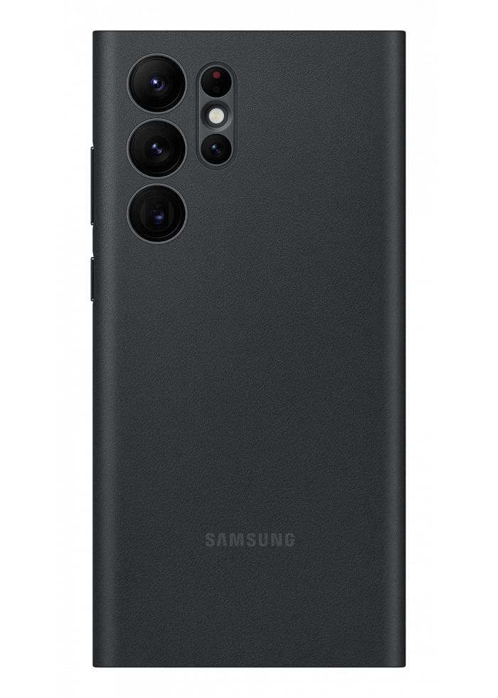 Аксессуар Samsung Galaxy S22 Ultra EF-NS908PBEGEE Smart LED View Cover Black