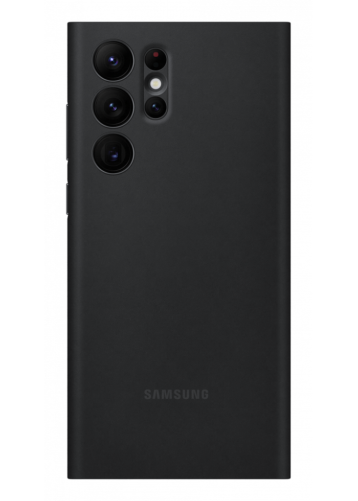 Аксессуар Samsung Galaxy S22 Ultra EF-ZS908CBEGEE Smart Clear View Cover Black