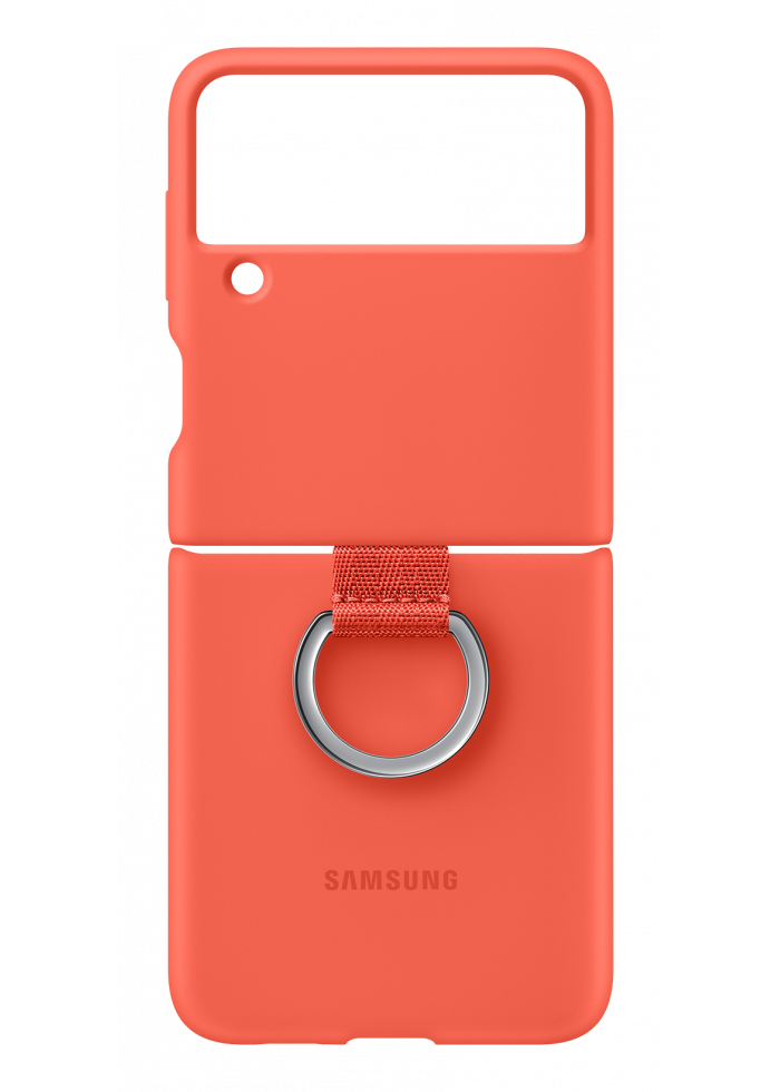 Аксессуар Samsung Galaxy Flip3 Silicone Cover with Ring