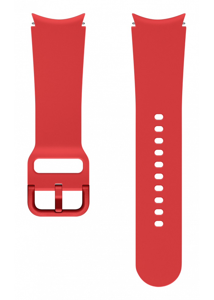 Accessory Siksniņa Samsung Galaxy Watch4 Sport Band Red S/M
