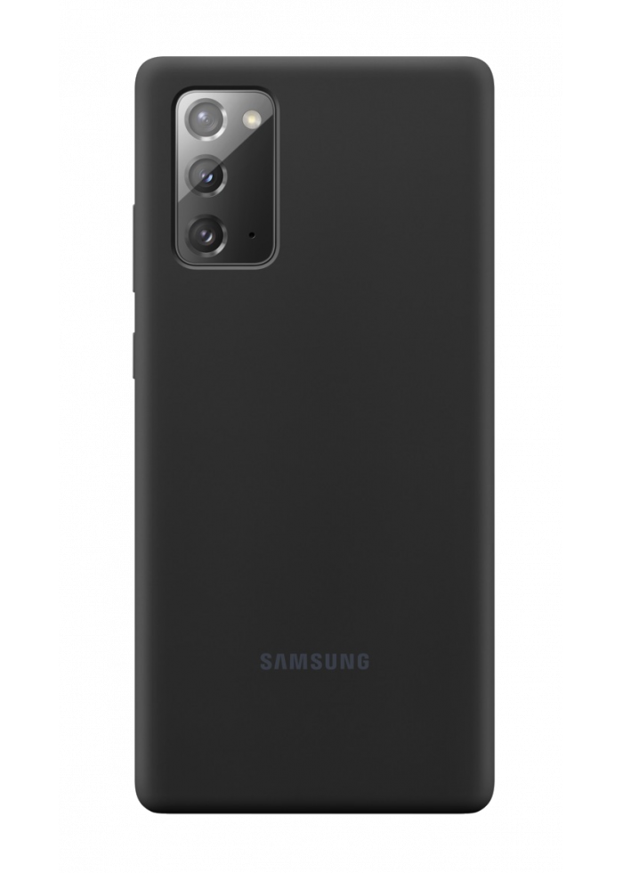 Accessory Vāciņš Samsung Galaxy Note 20 EF-PN980TBEGEU Silicone Cover black