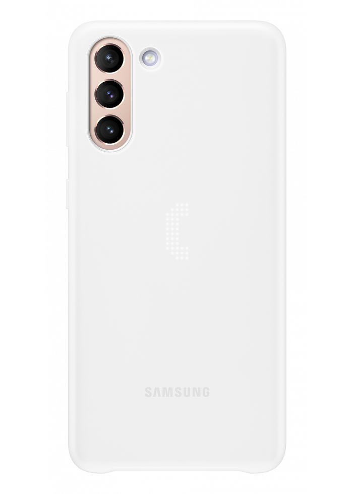 Accessory Vāciņš Samsung Galaxy S21 Plus EF-KG996CWEGWW Smart LED Cover White
