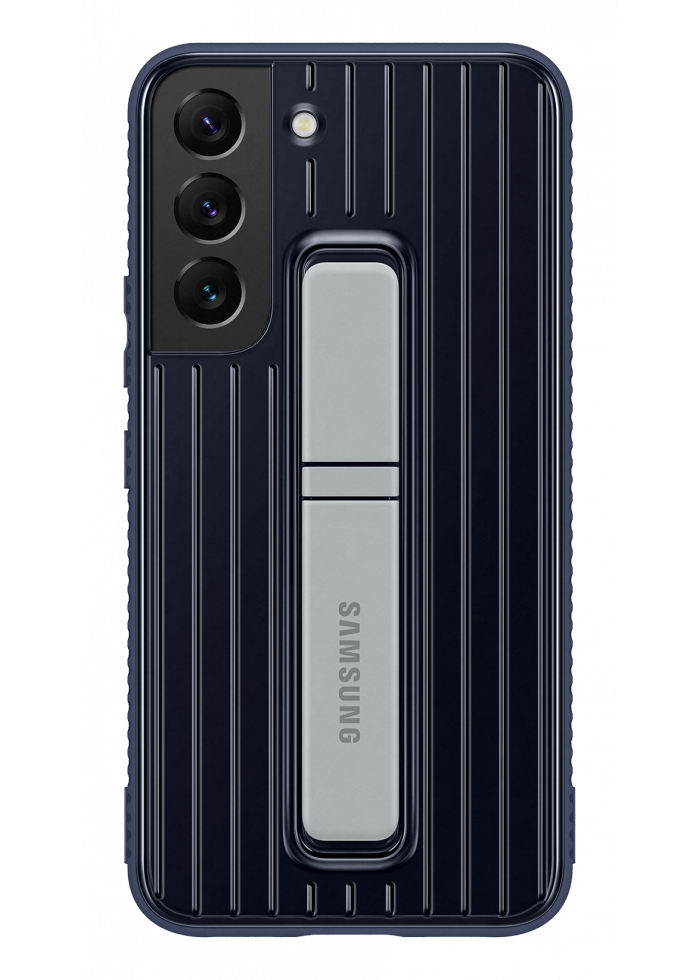 Accessory Vāciņš Samsung Galaxy S22 EF-RS901CNEGWW Protective Standing Cover Navy