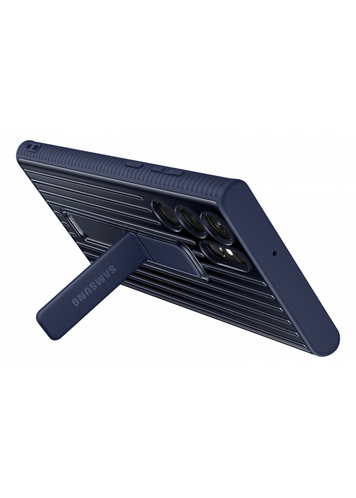 Accessory Vāciņš Samsung Galaxy S22 Ultra EF-RS908CNEGWW Protective Standing Cover navy