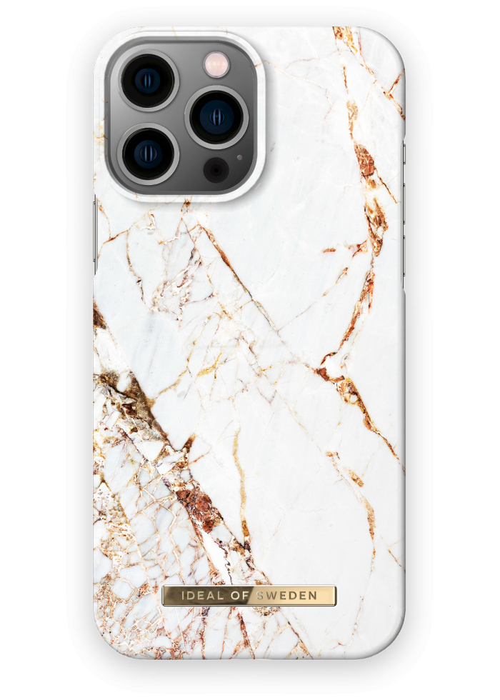 Aksesuārs Vāciņš iPhone 14 Pro Max iDeal Fashion Carrara Gold