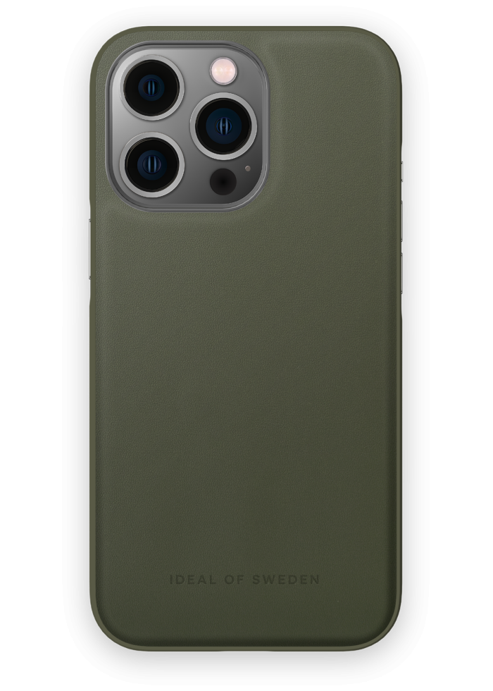 Aksesuārs Vāciņš iPhone 14 Pro iDeal Atelier Case Intense Khaki