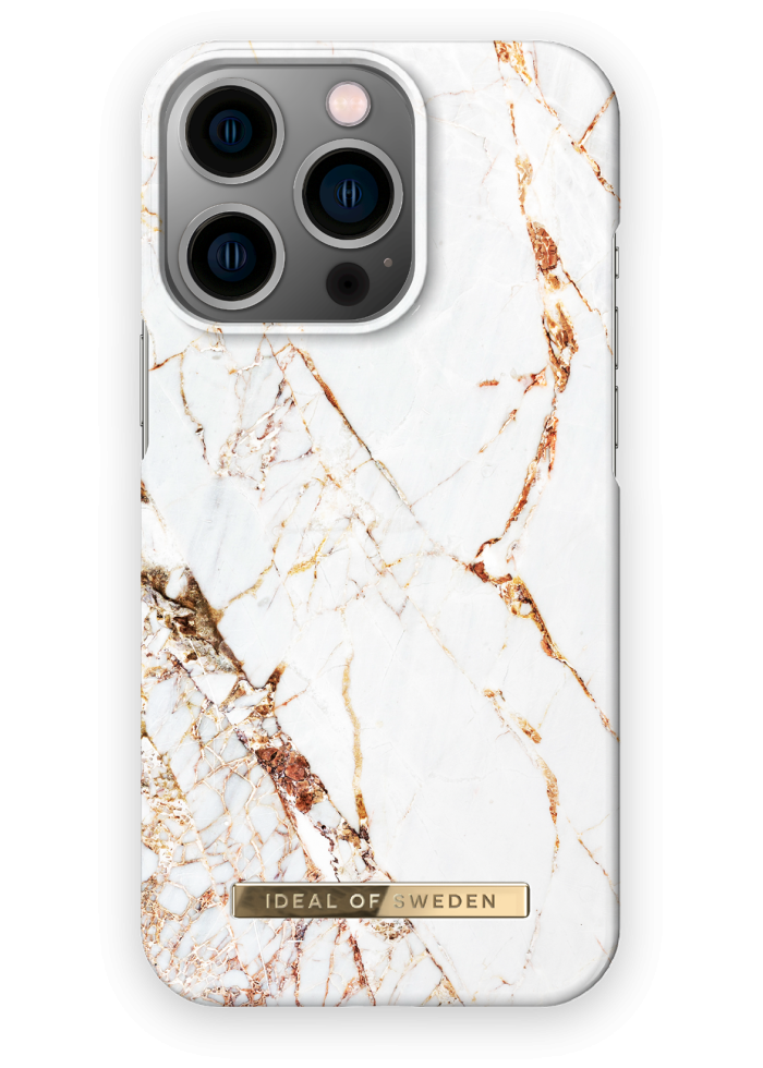 Aksesuārs Vāciņš iPhone 14 Pro iDeal Fashion Case Carrara Gold