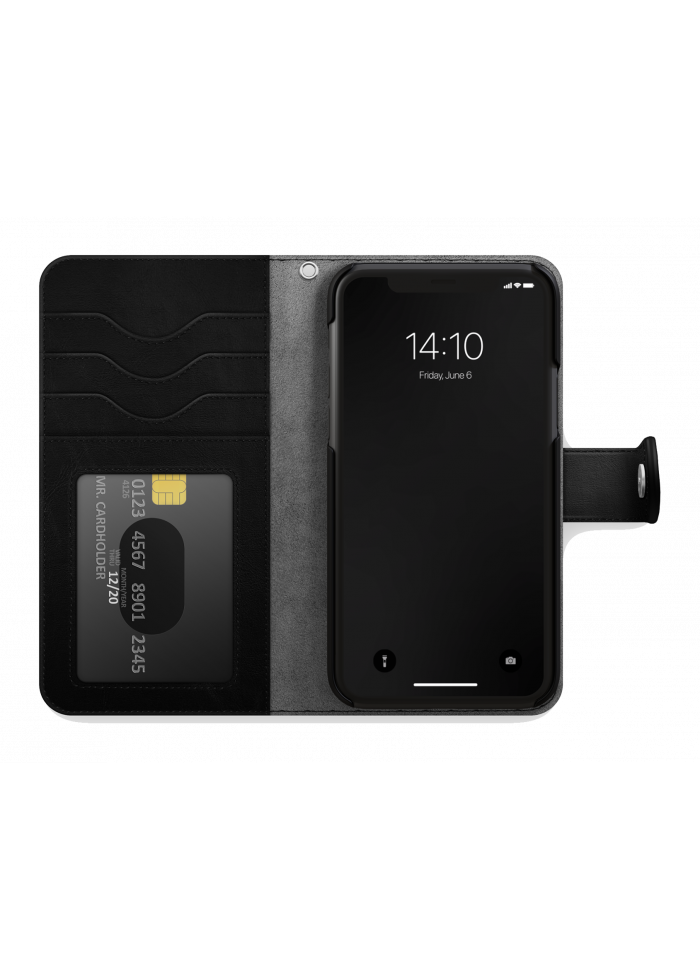 Aksesuārs iPhone 11/XR iDeal  Magnet Wallet+ black