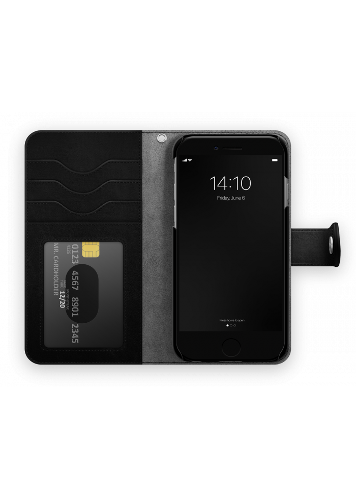 Aksesuārs iPhone 13 iDeal Magnet Wallet+ black